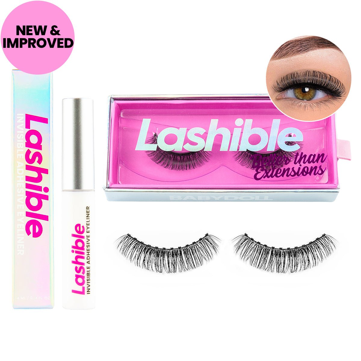 Starter Kit BABYDOLL Invisible Adhesive Liner
