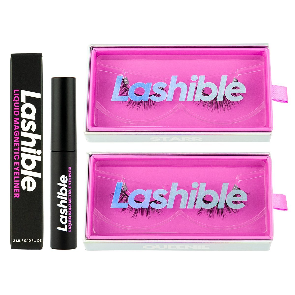 Dramatic Kit (Black or Invisible Liner) Starr Queenie - Lashible