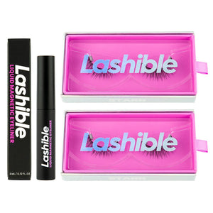 Open image in slideshow, Dramatic Kit (Black or Invisible Liner) Starr Starr - Lashible

